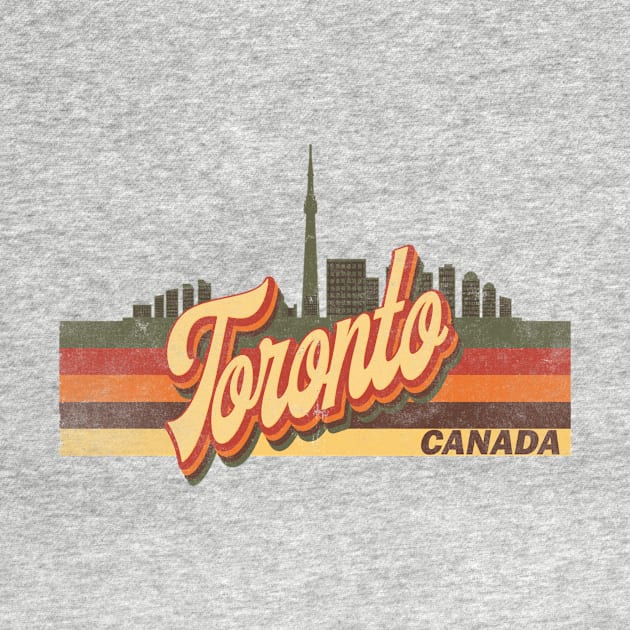 Toronto Retro Vintage City Design by Happy as I travel